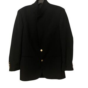 Milano Black and Gold Professional Jacket Tailored Elegance